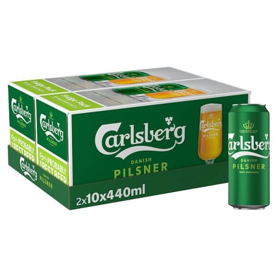 Carlsberg Danish Pilsner Lager Beer