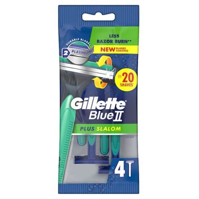 Gillette Blue II Plus Slalom Disposable Razors