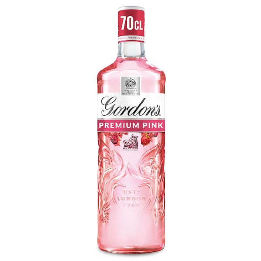 Gordo's Premium Pink Flavoured Gin Based Spirit Drink 35% vol