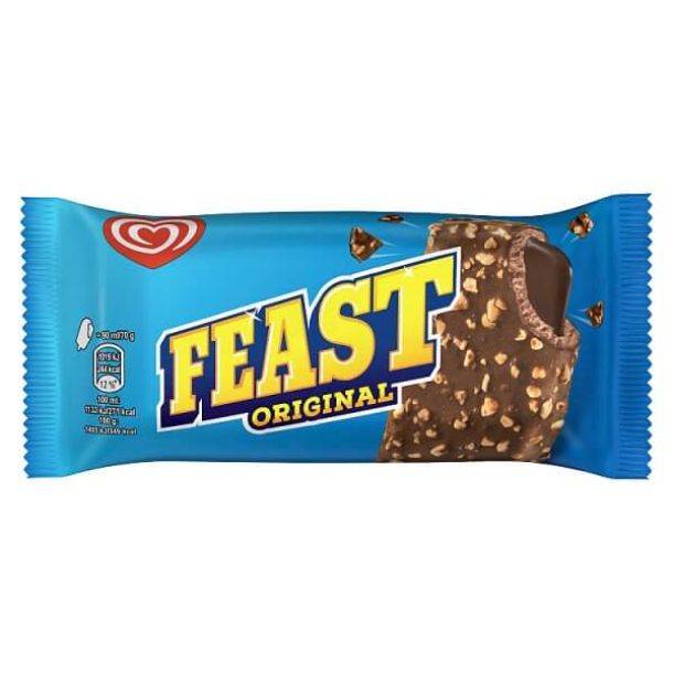Heartbrand Ice Cream Stick Feast Original chunky chocolate