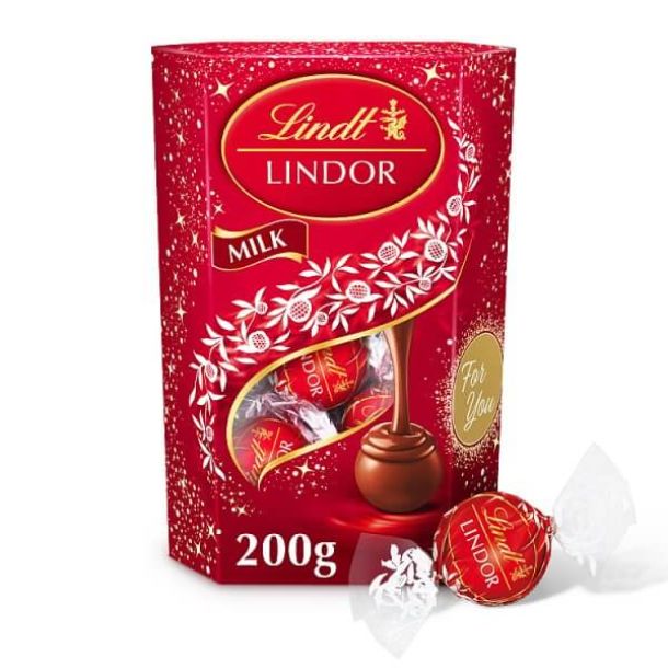 Lindt Lindor Milk Chocolate Truffles Box