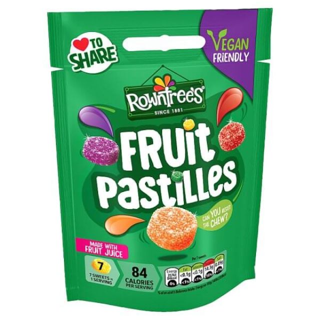 Rowntree's Fruit Pastilles Sweets Sharing Bag