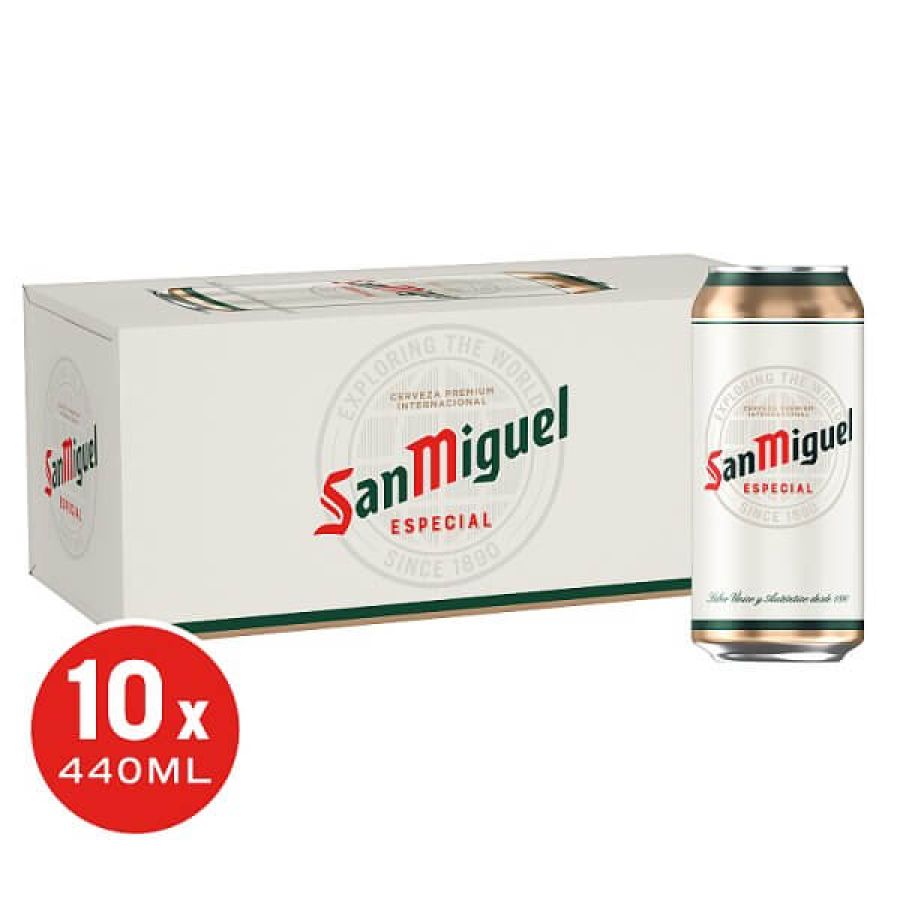 San Miguel Premium Lager Beer Cans