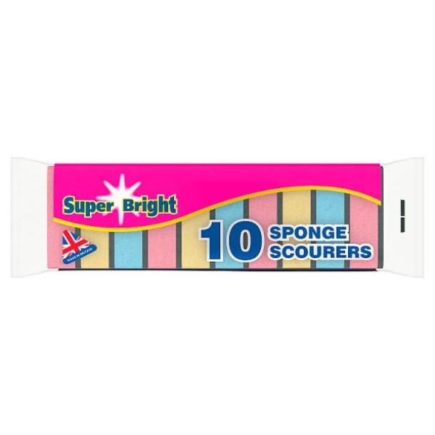 Super Bright Sponge Scourers