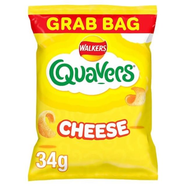 Walkers Quavers Cheese Grab Bag Crisps