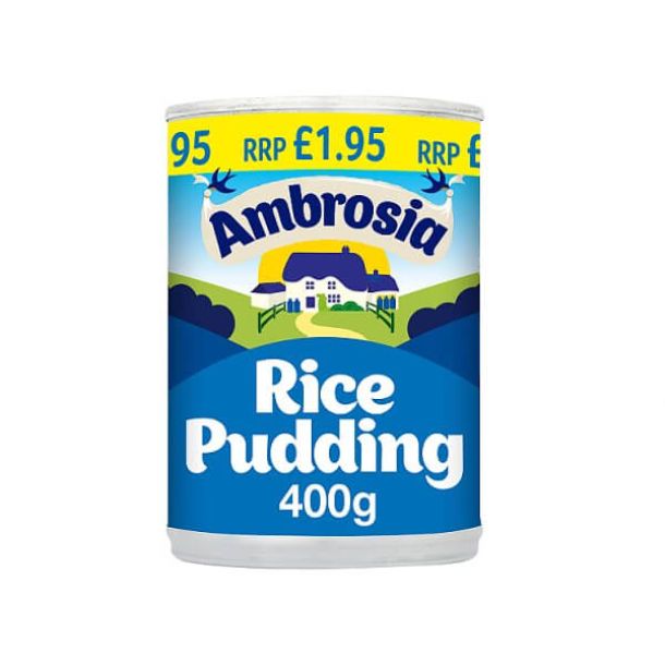 Ambrosia Ready To Serve Rice Pudding Can