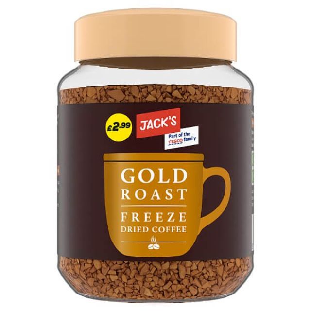Jacks Gold Roast Freeze Dried Coffee